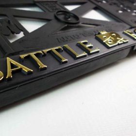 Podznačky auto - držáky SPZ - Battle Royale
