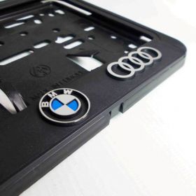 Podznačky auto - držáky SPZ - BMW, Audi