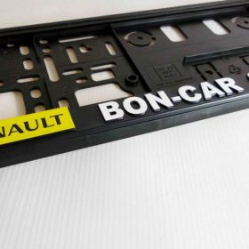 Podznačky auto - držáky SPZ - Renault