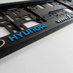Podznačky auto - držáky SPZ - Hyundai