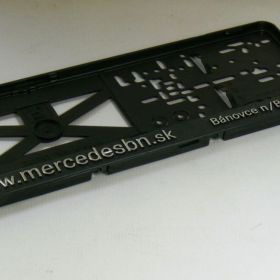 Podznačky auto - držáky SPZ - Mercedes - Benz