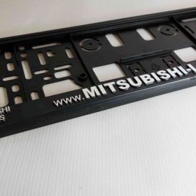 Podznačky auto - držáky SPZ - Mitsubishi