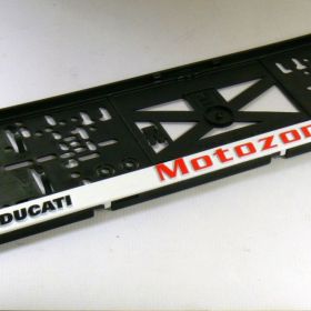 Podznačky auto - držáky SPZ - Ducati