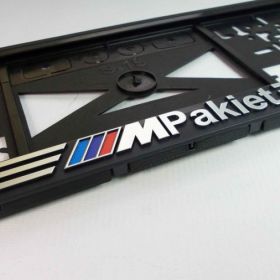 Podznačky auto - držáky SPZ - BMW