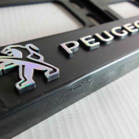 Podznačky auto - držáky SPZ - Peugeot