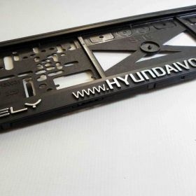 Podznačky auto - držáky SPZ - Hyundai