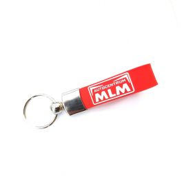 Kožené a gumové klíčenky s logem - reference - MLM autocentrum