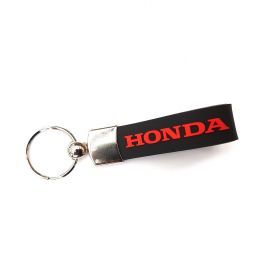 Kožené a gumové klíčenky s logem - reference - Honda Autodukla