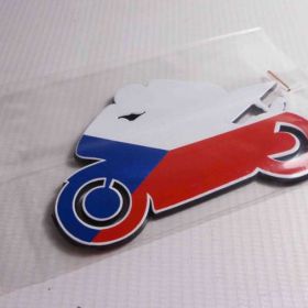 3D stickery - samolepky na auto - ČR Moto