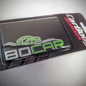 3D stickery - samolepky na auto - BoCar