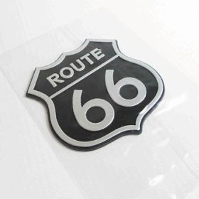 3D stickery - samolepky na auto - Route 66