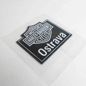3D stickery - samolepky na auto - Harley - Davidson Ostrava