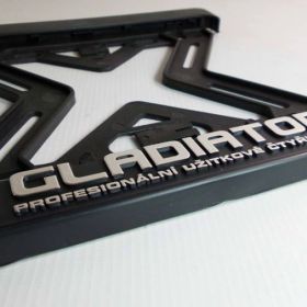 Podznaky moto - drky SPZ - Gladiator