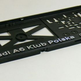 Podznačky auto - držáky SPZ - Audi