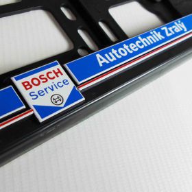 Podznačky auto - držáky SPZ - Bosch Service